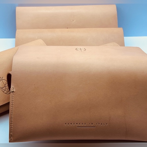 Jacques Marie Mage Italian Handcrafted Leather Case 100% Authentic-CASE ONLY - Picture 7 of 8